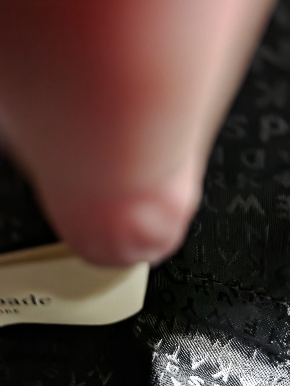 Kate Spade Black and Silver Owl Appliqué Clutch - Picture 6 of 6